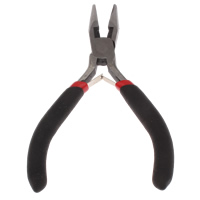 Jewelry Plier Ferronickel with Plastic platinum color plated nickel lead & cadmium free Sold By PC