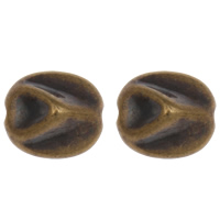 grânulos acrílicos Chapeados, acrilico, banho de cor bronze antigo, 12x11mm, Buraco:Aprox 1mm, 2Bolsasbolsa/Lot, Aprox 1000PCs/Bag, vendido por Lot