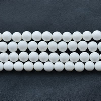 Grânulos de molusco gigante, caneladas gigante, Roda, naturais, tamanho diferente para a escolha, branco, Buraco:Aprox 1mm, vendido para Aprox 15.5 inchaltura Strand