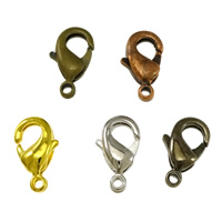 Brass Lobster Clasp plated lead & cadmium free Approx 1mm Sold By Bag