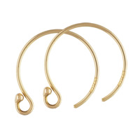 Gold Filled Earring Hook 14K gold-filled nickel lead & cadmium free Sold By Pair