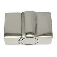 Stainless Steel Magnetic Clasp Rectangle original color Approx Sold By Lot