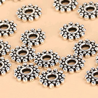 Thailand Zwischenperlen, 7.7x1.5mm, Bohrung:ca. 2.4mm, 50PCs/Menge, verkauft von Menge