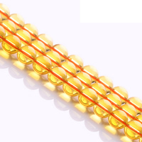 Grânulos de citrino naturais, Cristal amarelo, Roda, Novembro Birthstone & tamanho diferente para a escolha, Grade AAAAAA, Buraco:Aprox 1mm, vendido para Aprox 15.5 inchaltura Strand