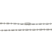 Nerezová ocel Nekclace Chain, Nerez, řetízek, Původní barva, 2mm, Délka Cca 19 inch, 50přediva/Lot, Prodáno By Lot