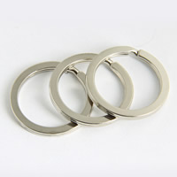 Iron Split Ring platinum color plated lead & cadmium free Sold By Bag