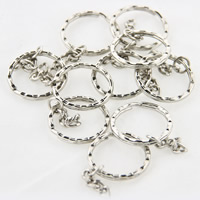 Iron Osztott Ring, Vas, platina színű bevont, ólom és kadmium mentes, 2x30mm, 1000PC-k/Bag, Által értékesített Bag