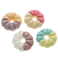 Food Resin Cabochon Cake flat back Sold By Bag