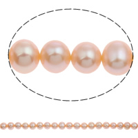 Krumpir Kulturan Slatkovodni Pearl perle, prirodan, roze, 8-9mm, Rupa:Približno 0.8mm, Prodano Per Približno 15.5 inčni Strand