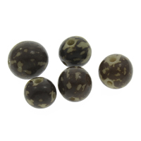 Abalorios Budistas, Bodhi, Esférico, color original, 11x12mm-14x15mm, agujero:aproximado 2-3mm, 100PCs/Bolsa, Vendido por Bolsa