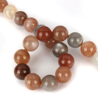 Natural Moonstone Beads Round 10mm Approx 1mm Approx Sold Per Approx 16 Inch Strand