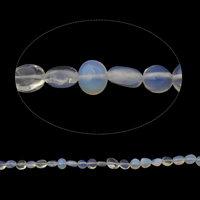 Sea Opal Gyöngyök, Nuggets, természetes, 8x4mm-9x11x7mm, Lyuk:Kb 1mm, Kb 45PC-k/Strand, Naponta eladott Kb 15.5 inch Strand