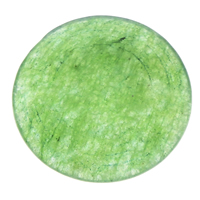 Grön Agat Cabochon, Flat Round, platt baksida, 21x4mm, 50PC/Bag, Säljs av Bag