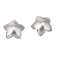 Stainless Steel Bead Cap Flower original color Approx 1mm Sold By Bag