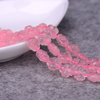 Természetes rózsakvarc gyöngy, Rose Quartz, Four Leaf Clover, különböző méretű a választás, Lyuk:Kb 1-2mm, Naponta eladott Kb 15 inch Strand