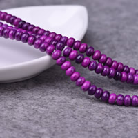 Sugilite Bead, Rondelle, méid éagsúla do rogha, Poll:Thart 1mm, Fad Thart 15 Inse, Díolta De réir Lot