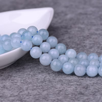 Aquamarine grânulos, miçangas, Roda, naturais, De março Birthstone & tamanho diferente para a escolha, Grade AAA, Buraco:Aprox 1-2mm, vendido para Aprox 15 inchaltura Strand