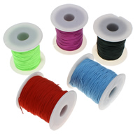 Nylon Koord, met kunststof spoel, meer kleuren voor de keuze, 1mm, Ca 80yards/spool, Verkocht door spool