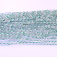 Groene Aventurijn Kraal, Ronde, natuurlijk, verschillende grootte voor keus, Gat:Ca 0.5mm, Lengte Ca 16 inch, Verkocht door Lot