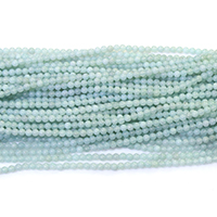 Amazonite Pärlor, Amazonit, Rund, naturlig, olika storlek för val, Hål:Ca 0.5mm, Längd Ca 16.5 inch, Säljs av Lot