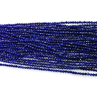 Lapis lazuli Korálky, Přírodní Lapis Lazuli, Kolo, různé velikosti pro výběr & tváří, Grade, Délka Cca 16 inch, Prodáno By Lot