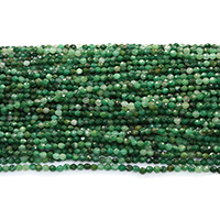 Jade afrikansk Bead, Rund, naturlig, olika storlek för val & fasetterad, Hål:Ca 0.5mm, Längd Ca 16 inch, Säljs av Lot