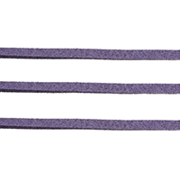 Wol Cord, Katoenfluweel, purper, 2x1mm, 100strengen/Lot, 1yards/Strand, Verkocht door Lot