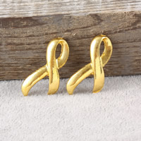 Zinklegering Hangers, Zinc Alloy, Voorlichting van het Lint, gold plated, nikkel, lood en cadmium vrij, 31x16x5mm, Gat:Ca 3mm, 200pC's/Lot, Verkocht door Lot