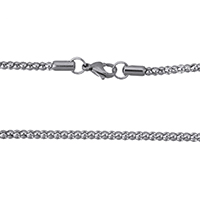 Stainless Steel lantern chain original color 3mm Length Approx 20 Inch Sold By Lot