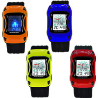 SKmei® Mænd Smykker Watch, Silicone, med Glas & Stainless Steel, Bil, flere farver til valg, Længde Ca. 9.4 inch, Solgt af PC