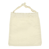 Línéadaigh Drawstring mála, le Cadás, Dronuilleog, beige, 104x107x5mm, 100ríomhairí pearsanta/Lot, Díolta De réir Lot