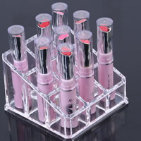 Cosmetics Display Acrylic clear Sold By Lot