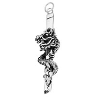 Stainless Steel Pendants Sword blacken Approx 5mm Sold By PC