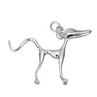 Roestvrij staal Animal Hangers, Dier, oorspronkelijke kleur, 52x38x6mm, Gat:Ca 4mm, Verkocht door PC