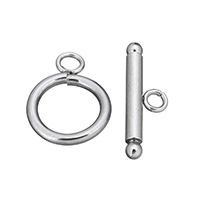 Stainless Steel Toggle kopča, Nehrđajući čelik, Uštipak, izvorna boja, Prodano By Set