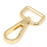 Zinklegering Kreeft Swivel Sluiting, Zinc Alloy, gold plated, lood en cadmium vrij, 52.6mm, Gat:Ca 19.1mm, 50pC's/Bag, Verkocht door Bag