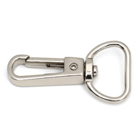 Zinklegering Kreeft Swivel Sluiting, Zinc Alloy, platinum plated, lood en cadmium vrij, 47mm, Gat:Ca 20mm, 50pC's/Bag, Verkocht door Bag