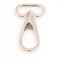 Zinklegering Kreeft Swivel Sluiting, Zinc Alloy, rose goud plated, lood en cadmium vrij, 41.3mm, Gat:Ca 15.9mm, 50pC's/Bag, Verkocht door Bag