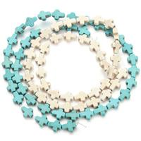 Turquoise Beads Cross Approx 1.5mm Approx Sold Per Approx 15.5 Inch Strand