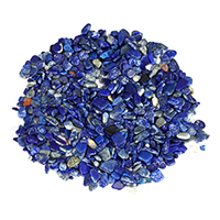 natürlicher Lapislazuli Cabochon, Klumpen, 3-12x2-9x3-9mm, 5KGs/Menge, verkauft von Menge