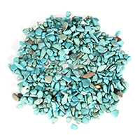 turchese sintetico cabochon, Pepite, 2-15x3-9x4-9mm, 5KGs/lotto, Venduto da lotto