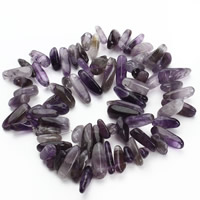 Naturlige Charoite perler, Ametyst, Nuggets, Februar Birthstone, blå, 8-25mm, Hole:Ca. 1.5mm, Ca. 36pc'er/Strand, Solgt Per Ca. 15.5 inch Strand