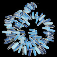 Sea opal perler, Nuggets, 8-25mm, Hole:Ca. 1.5mm, Ca. 36pc'er/Strand, Solgt Per Ca. 15.5 inch Strand