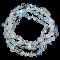 Sea opal perler, Nuggets, 5-8mm, Hole:Ca. 1.5mm, Ca. 120pc'er/Strand, Solgt Per Ca. 31 inch Strand