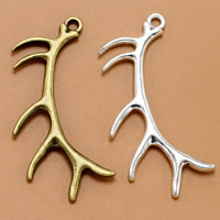 Zinklegering Hangers, Zinc Alloy, plated, meer kleuren voor de keuze, 66x29mm, Gat:Ca 2mm, 100pC's/Bag, Verkocht door Bag