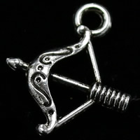 Zinc Alloy Tool Pendants Arrow antique silver color plated lead & cadmium free Approx 1.5mm Sold By Bag