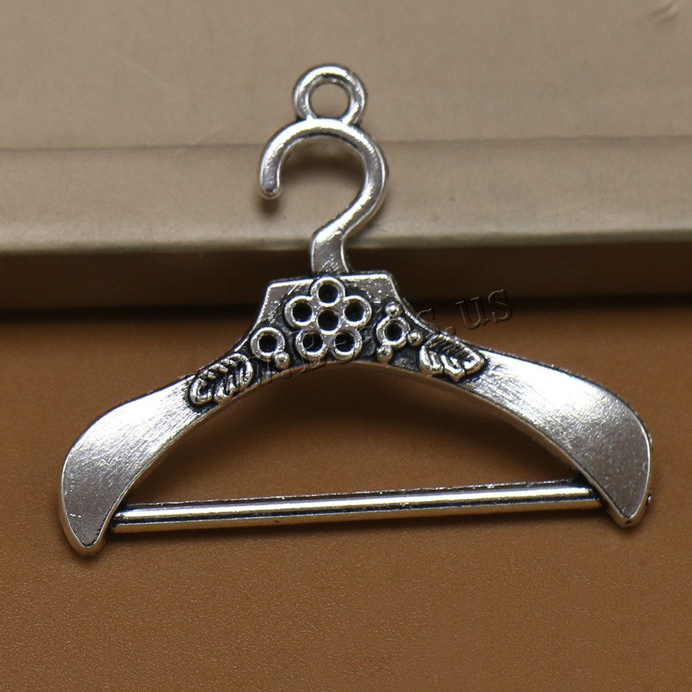 Sinc Alloy Socruithe Cabochon, Hanger, dath airgid antique plátáilte, luaidhe & caidmiam saor in aisce, 38x31mm, Poll:Thart 1.5mm, Trastomhas Istigh:Thart 1mm, 100ríomhairí pearsanta/Mála, Díolta De réir Mála