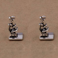 Zinc Alloy Pendants antique silver color plated lead & cadmium free Approx 1-1.5mm Sold By Bag