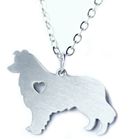 Stainless Steel Jewelry Necklace with 5cm extender chain Dog oval chain original color Sold Per Approx 20.5 Inch Strand