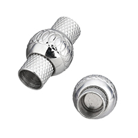 Nerezová ocel magnetické zavírání, Nerez, hand leštěný, Původní barva, 20x12x12mm, Otvor:Cca 6mm, 10PC/Lot, Prodáno By Lot